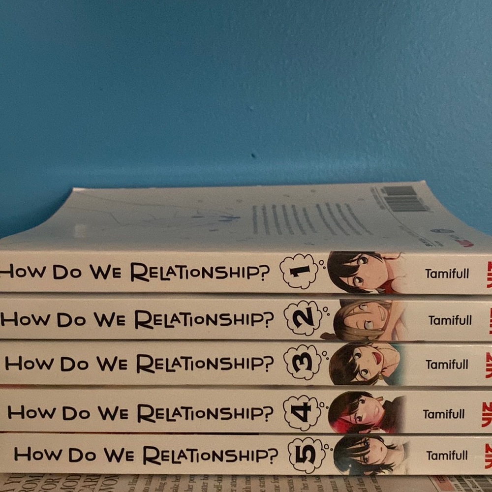 Manga books LGBTQIA’s+ “how do we relationship”